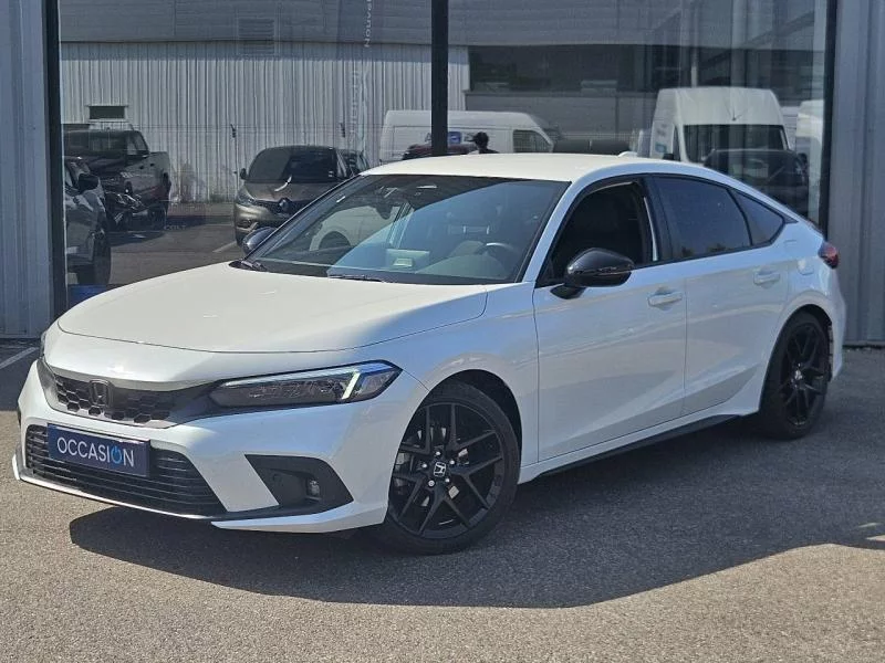 Théobald Occasion Honda Civic e:HEV Sport Blanc