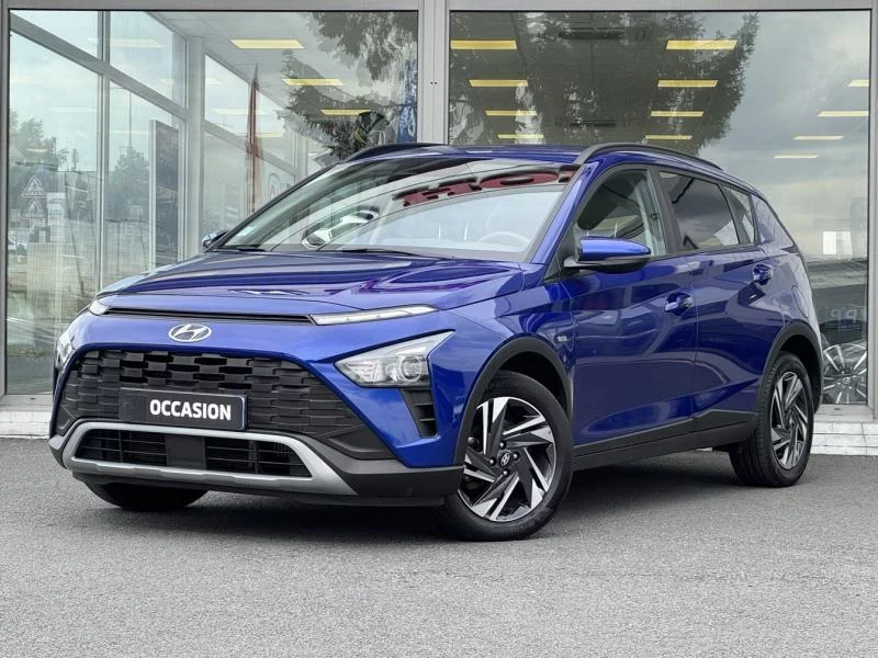 Théobald Occasion Hyundai Bayon Hybride Bleu