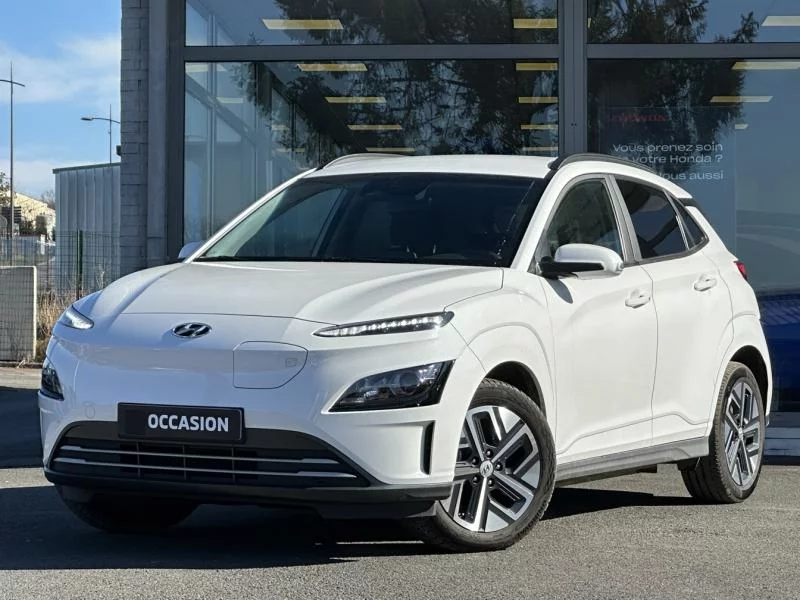 Théobald Occasion Hyundai Kona Electrique Blanc