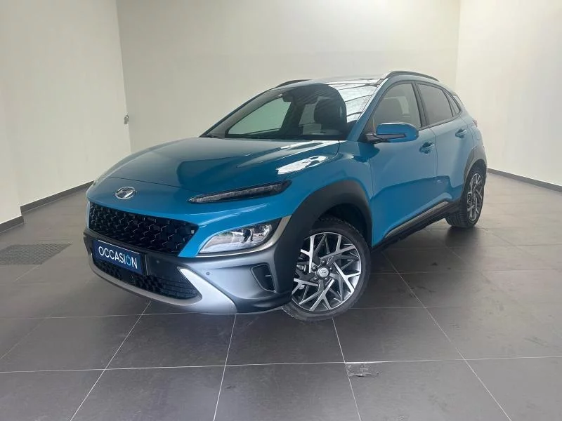 Théobald Occasion Hyundai Kona SUV Hybride bleu
