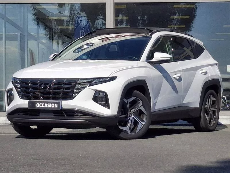 Théobald Occasion HYUNDAI Tucson SUV Hybride Blanc