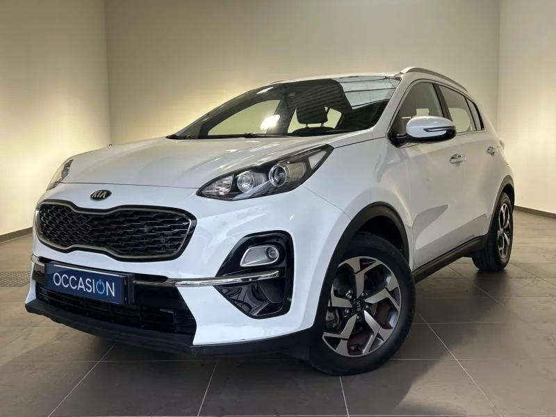 Théobald Occasion Kia Sportage SUV Diesel Blanc