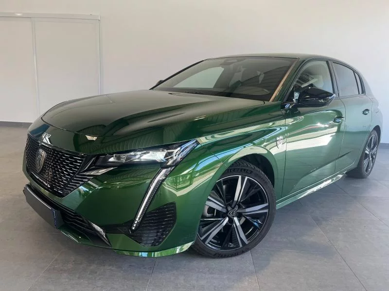 Théobald Occasion PEUGEOT 308 Berline Hybride verte